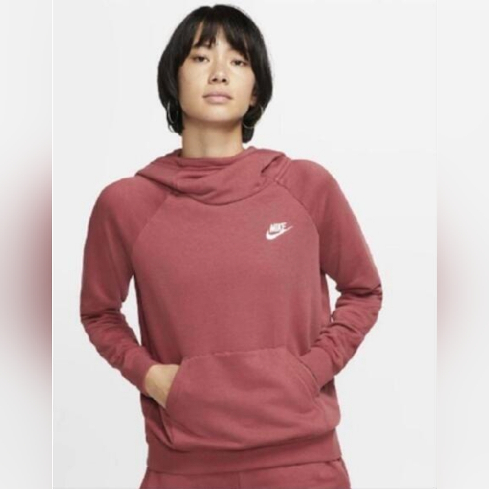 Nike Men's Brick Red Turtleneck Sweater